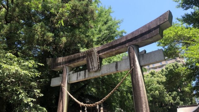 【神社】宮崎県都城市『神柱宮(かみばしらぐう)』<巨大鳥居><基柱神社>