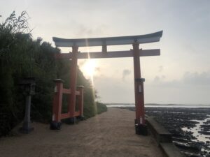 青島神社の鳥居