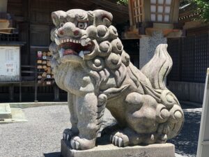 神柱宮の狛犬様１
