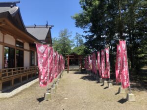 島津稲荷神社の命婦？社