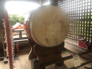 近江神宮の和太鼓
