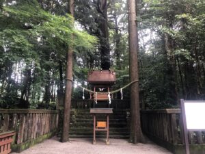 狭野神社境内の水神社