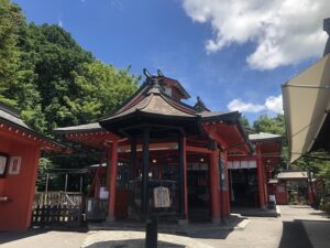 霞神社のお社