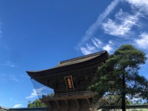 筥崎宮の敵国降伏の扁額2