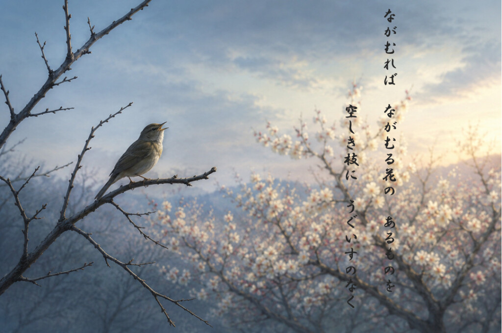 【おみくじ和歌の意味】「ながむれば ながむる花の あるものを ~」現代語訳と私なりの解釈