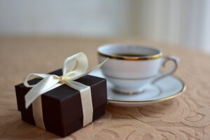 コーヒーとジュエリーギフト